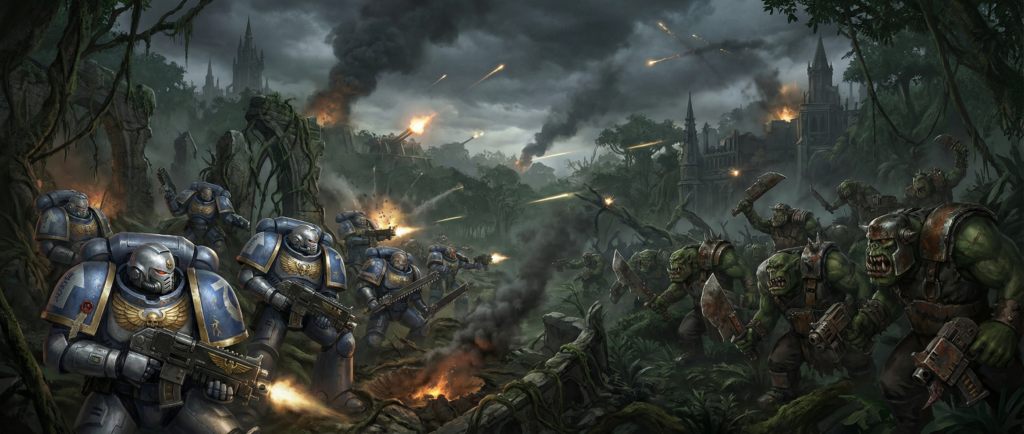 Communique 001 — First Contact in the Octarius Sector — The Shattered Legion