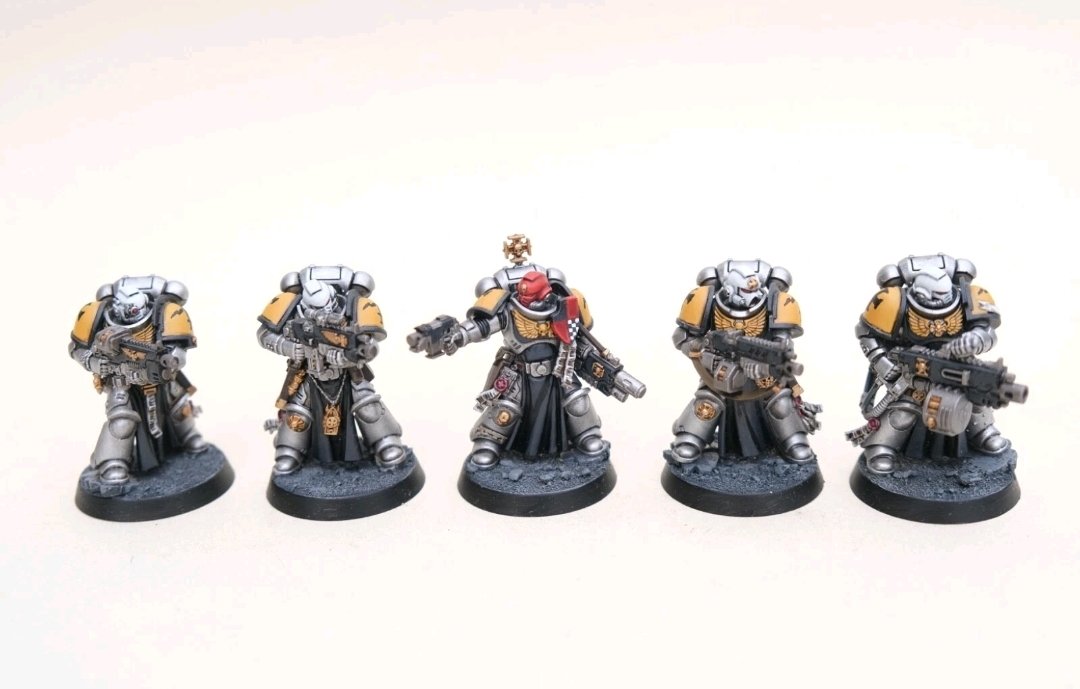 Squad with Chaplain